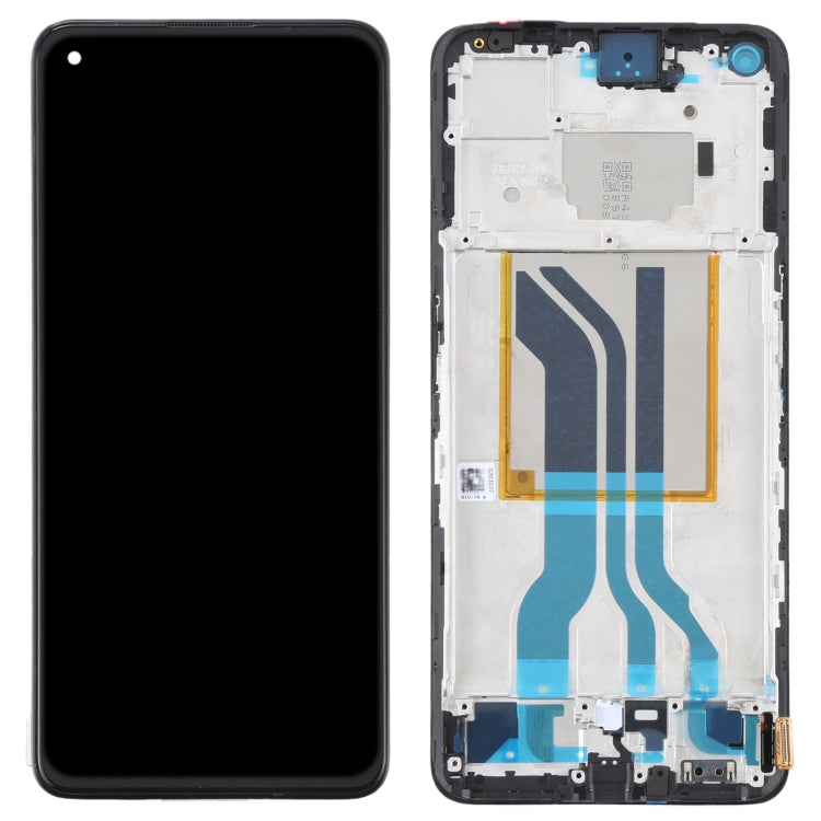 Original LCD Screen and Digitizer Full Assembly with Frame For Oppo Realme GT Neo 2