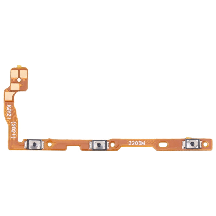 Câble flexible de bouton d'alimentation et de volume pour Vivo Y21 / Y21A / Y21G / Y21E / Y32