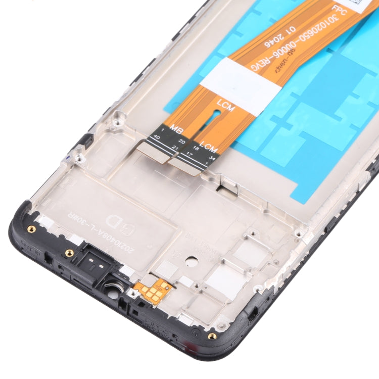 LCD screen and digitizer with frame for Samsung Galaxy A02s SM-A025F