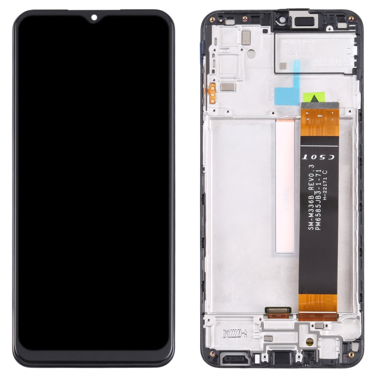 Original LCD Screen and Touch Digitizer with frame for Samsung Galaxy M33 SM-M336B