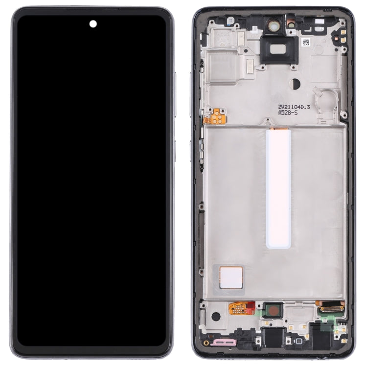 Original LCD Screen and Touch Digitizer with frame for Samsung Galaxy A52S 5G SM-A528B