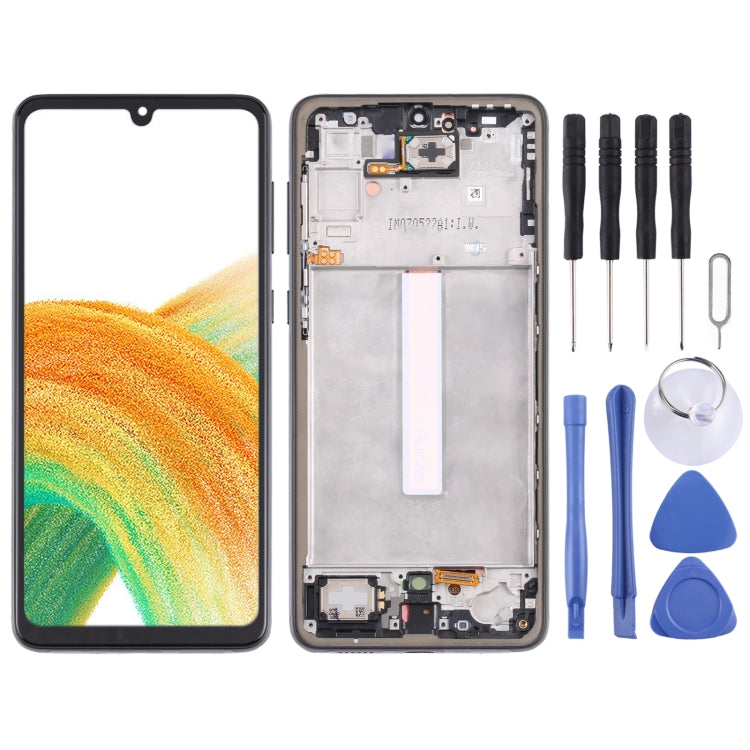 Original LCD Screen and Touch Digitizer with frame for Samsung Galaxy A33 5G SM-A336B