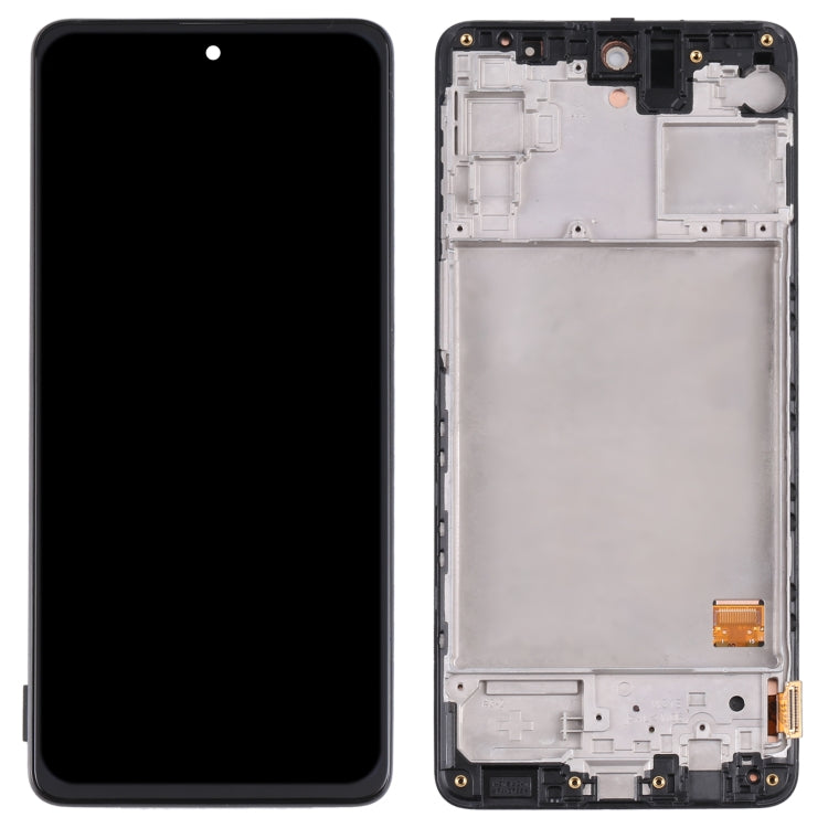 Original LCD Screen and Touch Digitizer with frame for Samsung Galaxy M31s SM-M317