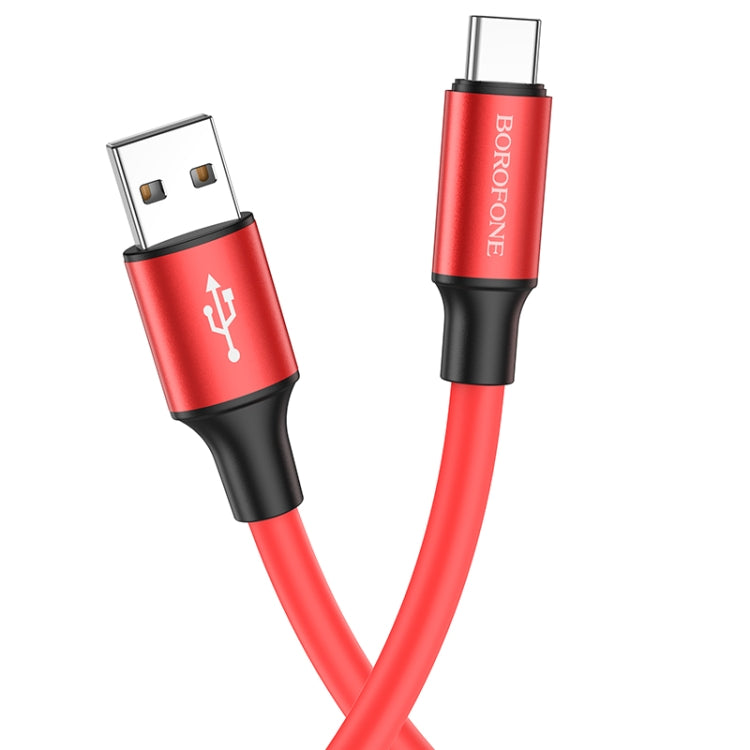 Câble USB De Charge Rapide Type IOS/iPhone Borofone BX30 Silicone 1Mètre –
