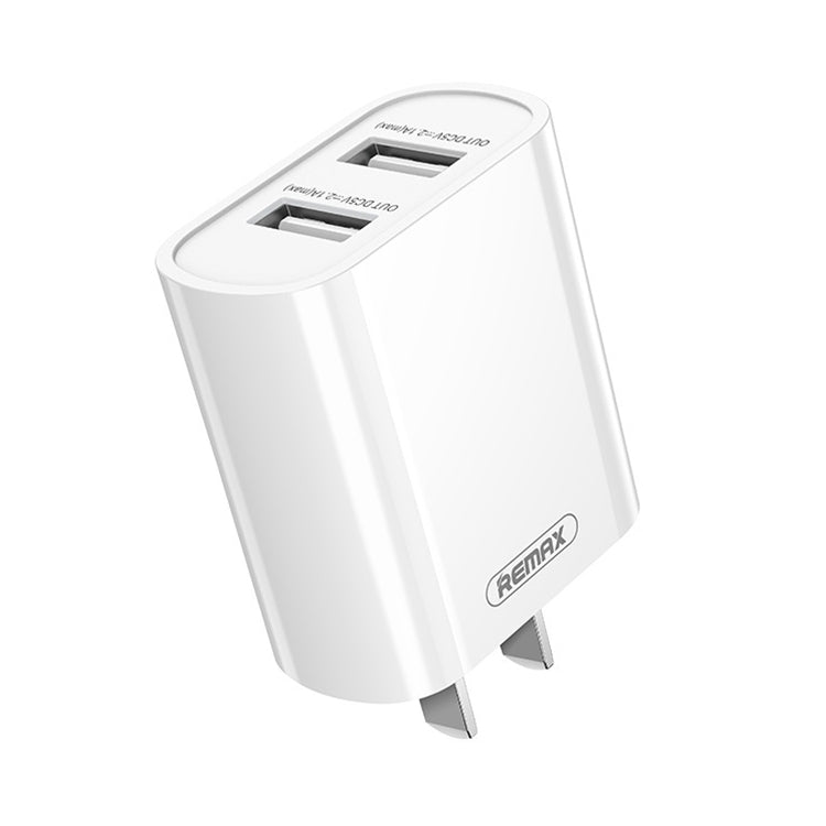 Remax Jane Series RP-U35 2.1A Dual USB Port Charger Specification: CN Plug (White)