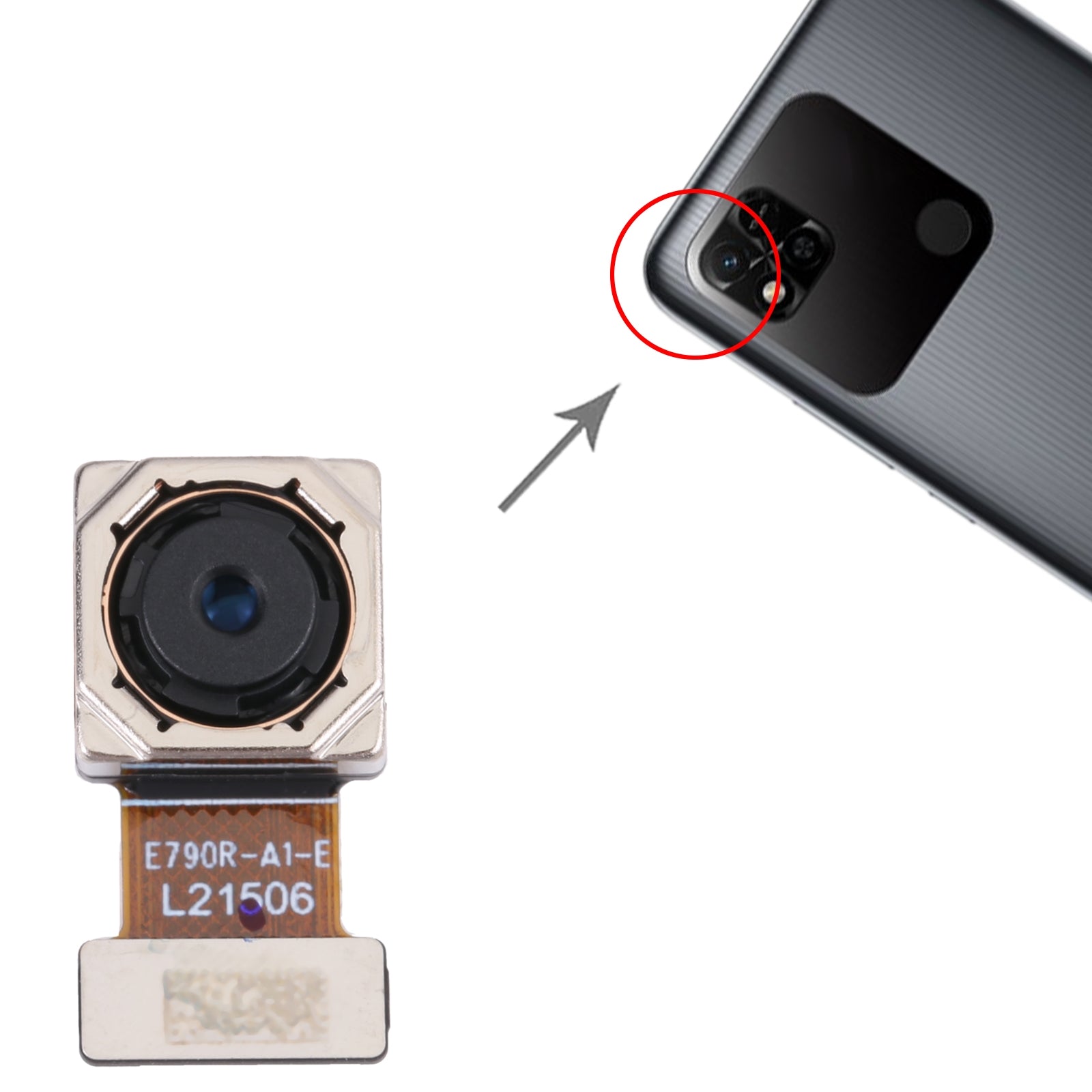 Caméra Arrière Principale Flex Xiaomi Redmi 10A