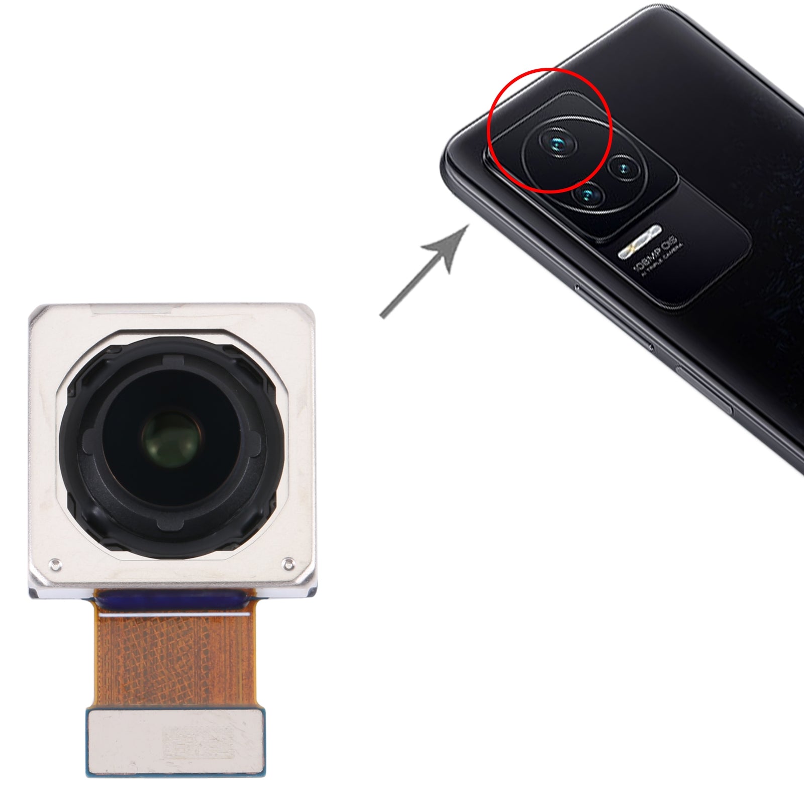 Main Rear Camera Flex Xiaomi Redmi K50 Pro