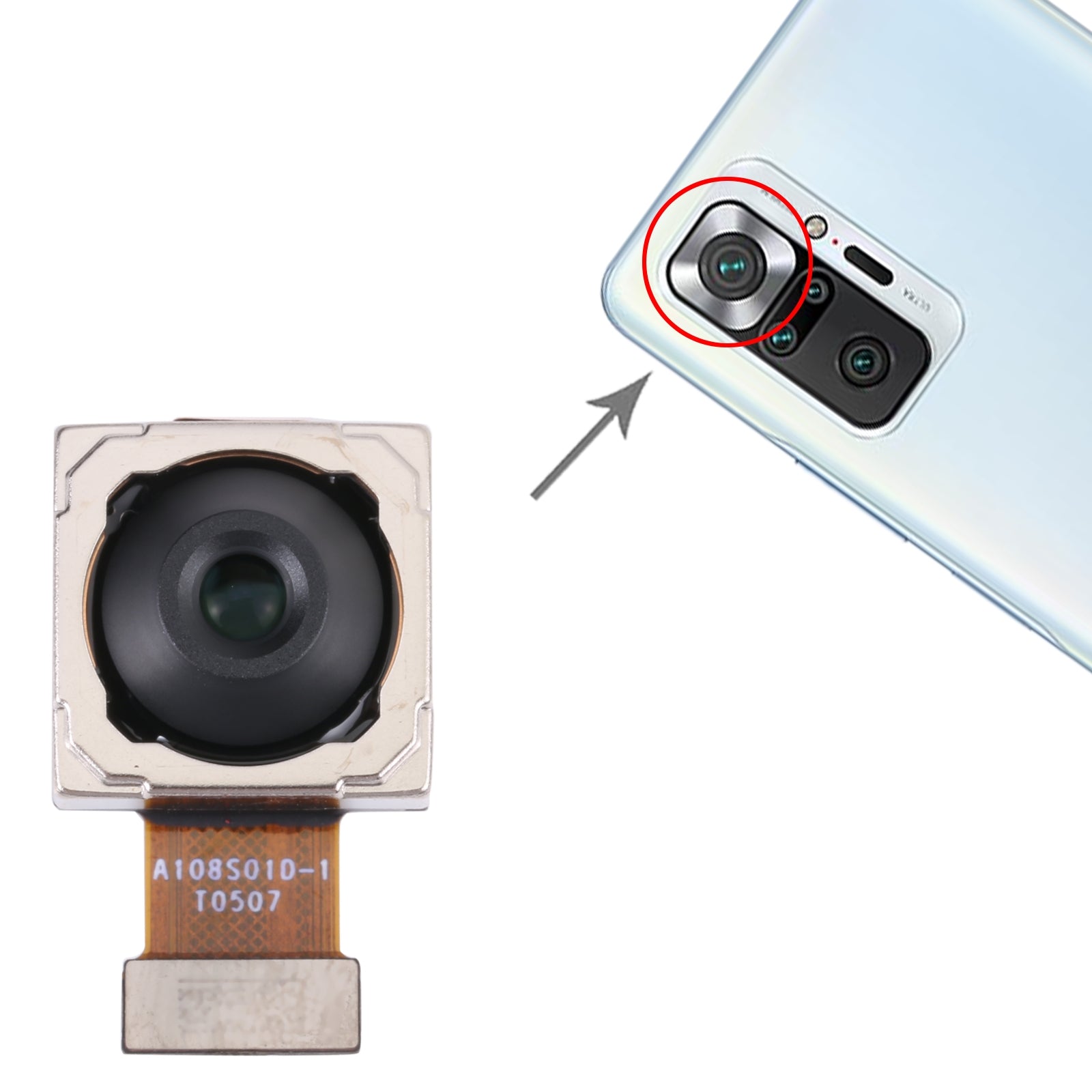Main Rear Camera Flex Xiaomi Redmi Note 10 Pro 4G Note 10 Pro Max