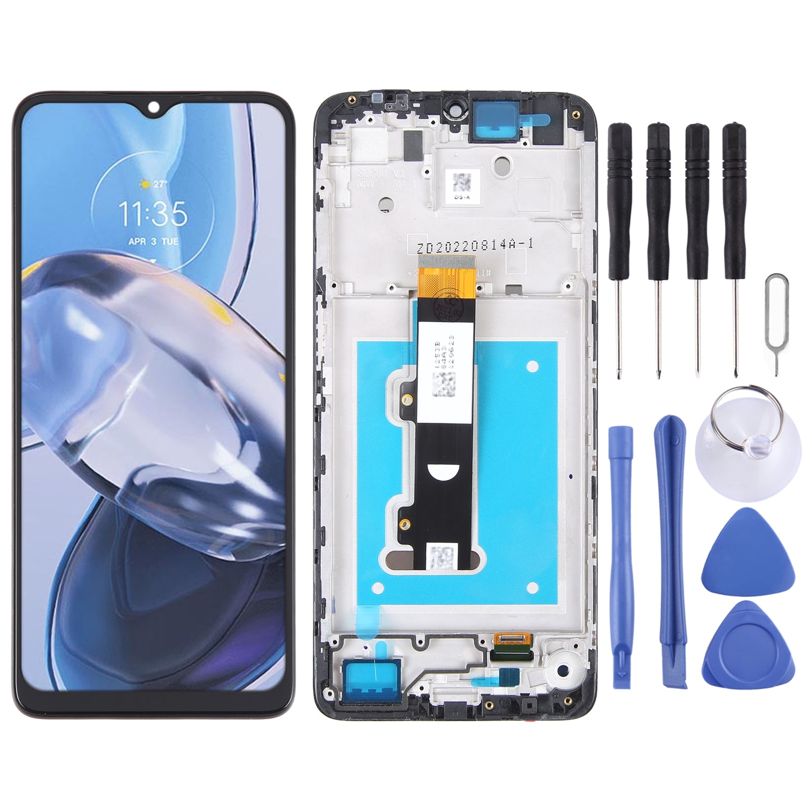 Pantalla Completa + Tactil + Marco Motorola Moto E22 / E22i