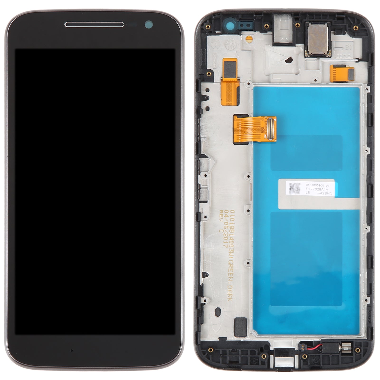 Ecran Complet + Tactile + Châssis Motorola Moto G4