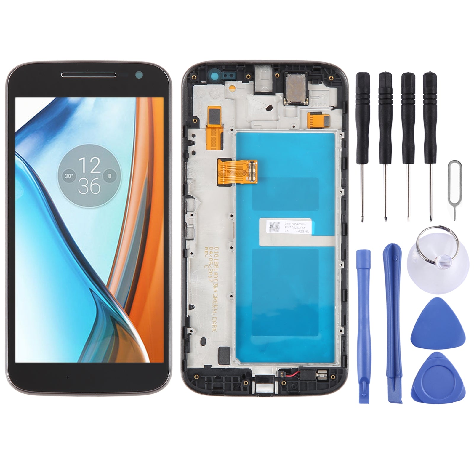 Ecran Complet + Tactile + Châssis Motorola Moto G4