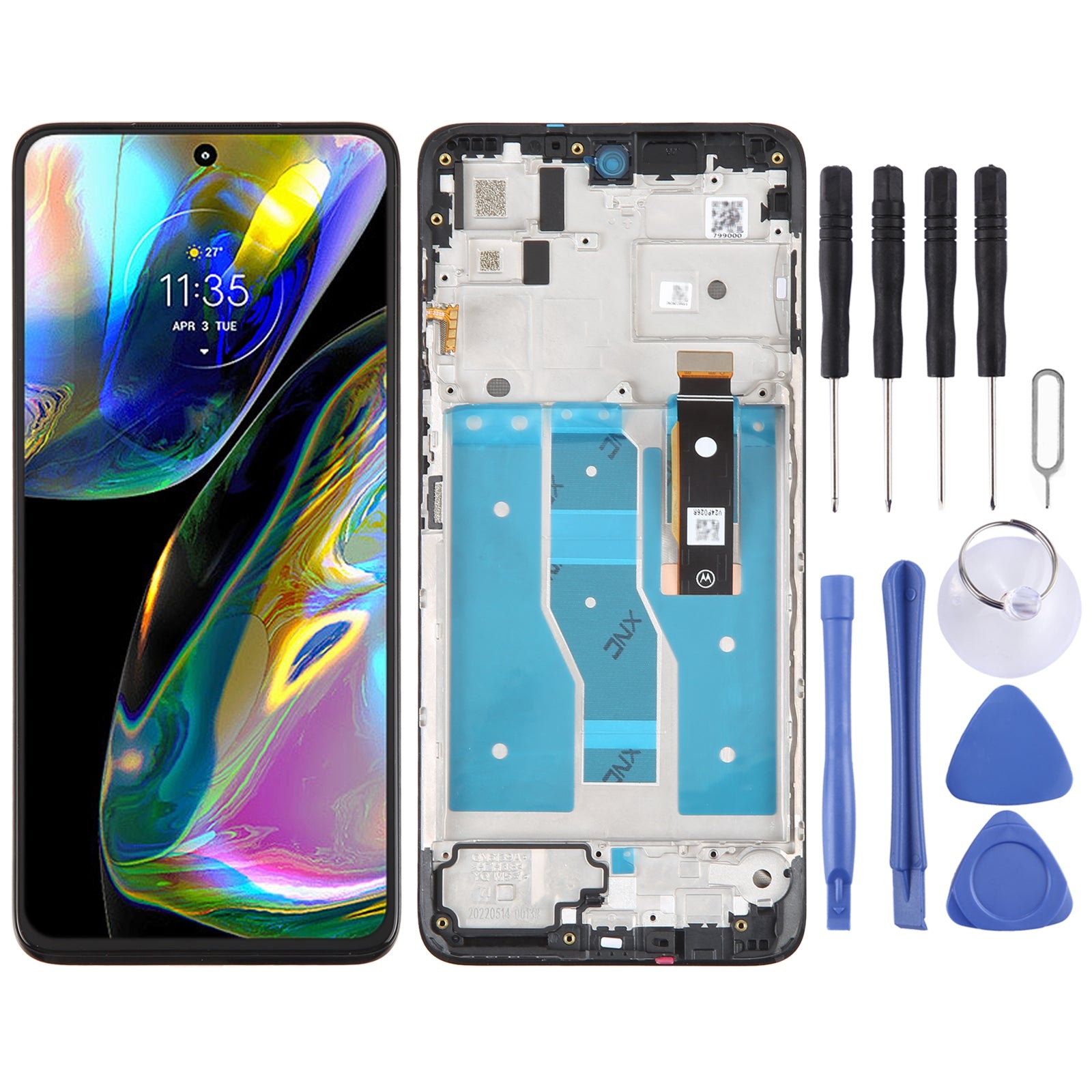 Pantalla Completa + Tactil + Marco Motorola Moto G82