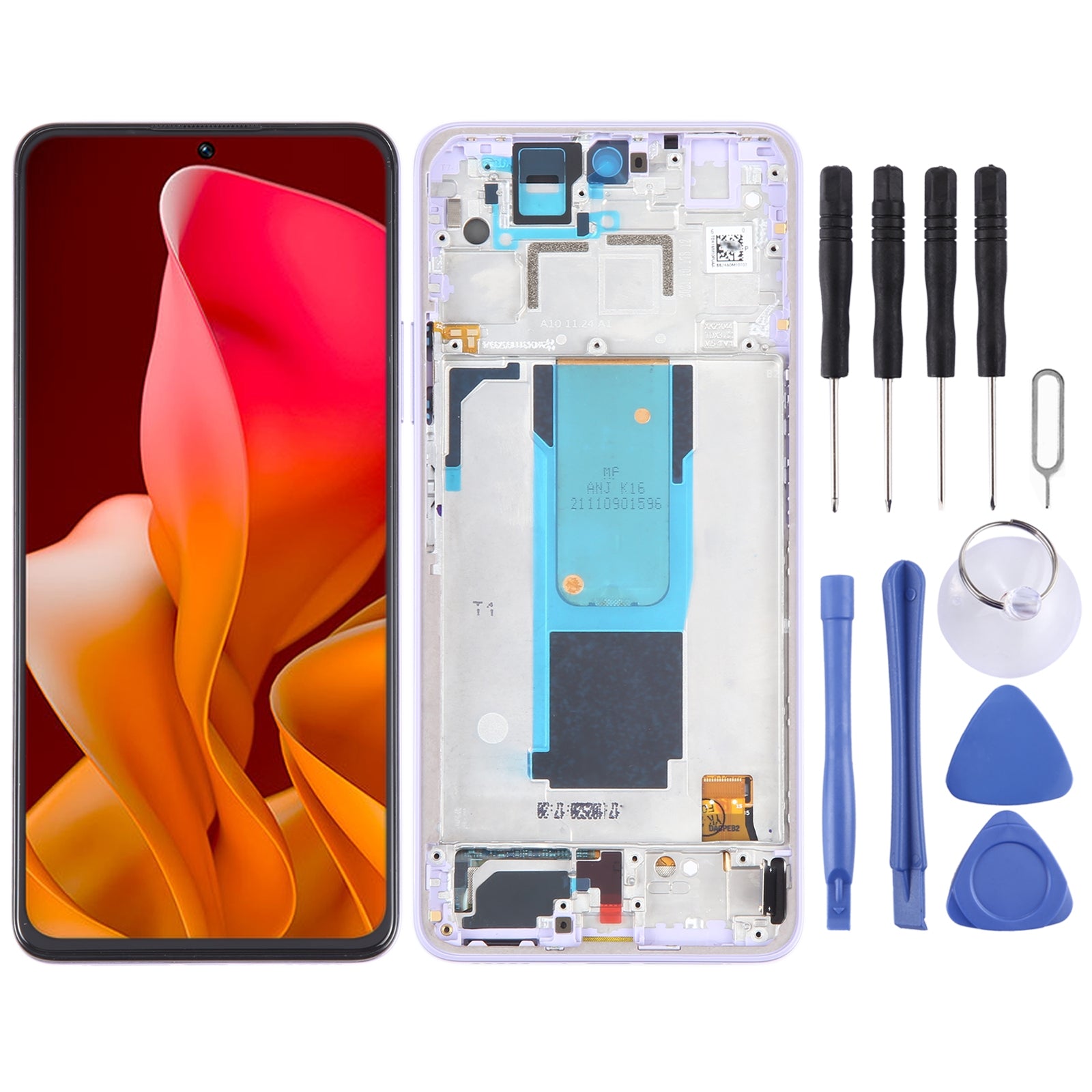 Plein Écran + Tactile + Cadre Xiaomi 11i 5G Violet
