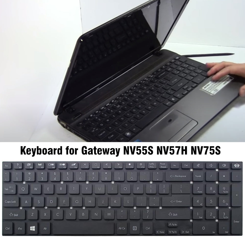 Clavier complet Gateway NV55S / NV57H / NV75S