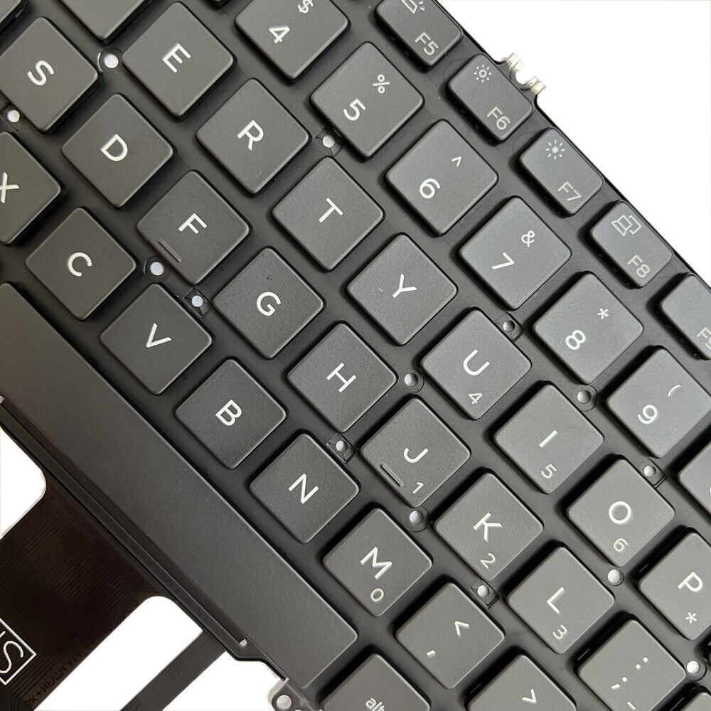 Full Keyboard US Version Dell Latitude 7300 5300 5200 Black