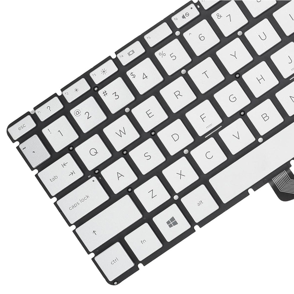 Full Keyboard with Backlight US Version HP 15m-DR / 15m-DS Silver