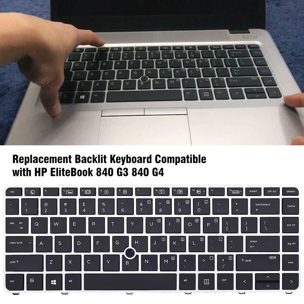Clavier complet avec rétroéclairage HP EliteBook 840 G3
