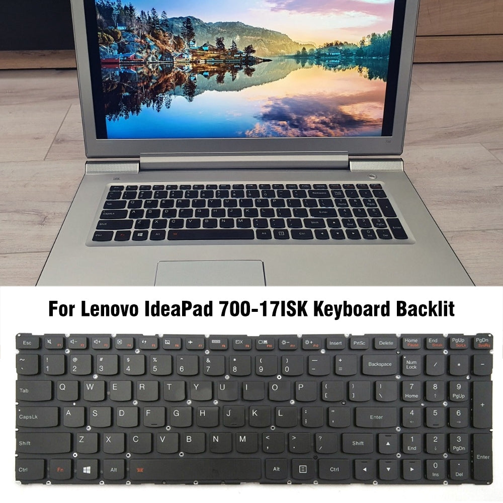 Clavier complet avec rétroéclairage Lenovo Ideapad 700-17ISK