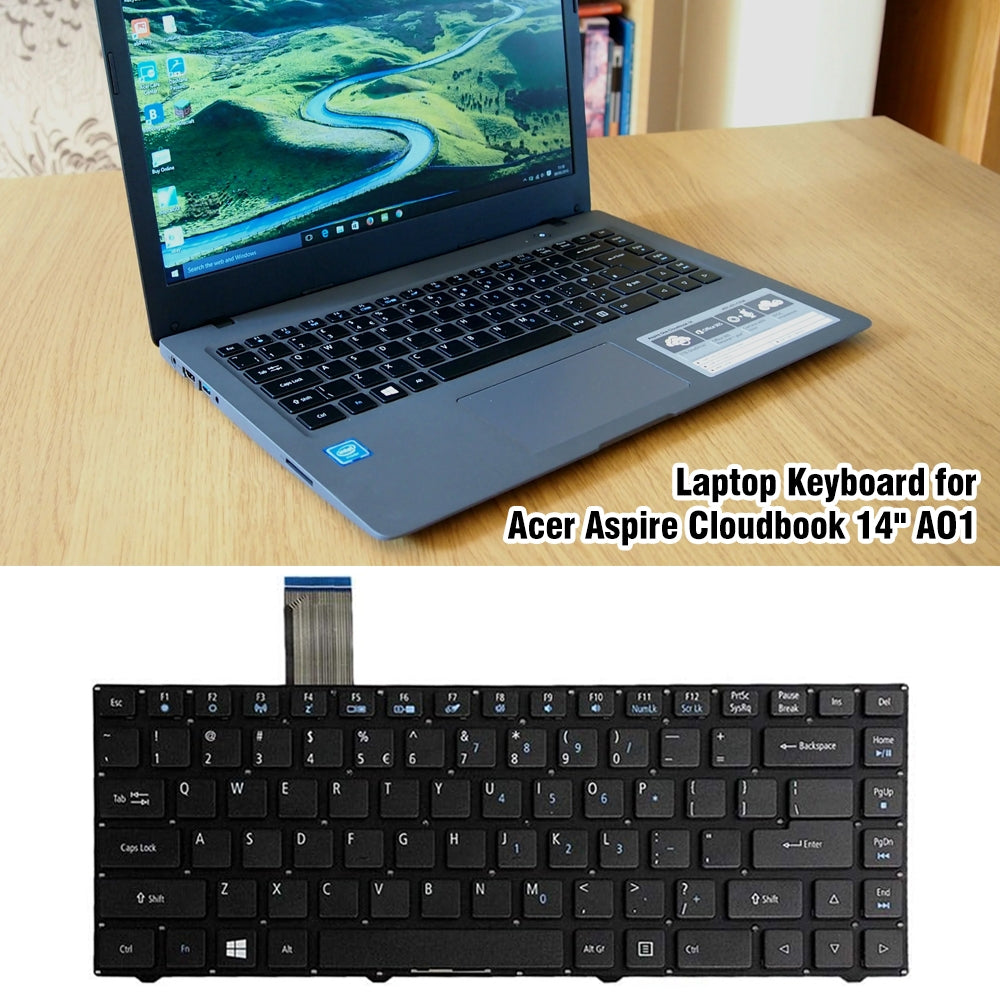 Teclado Completo Acer Aspire Cloudbook 14 A01