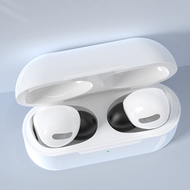 12 embouts d'écouteurs sans fil en silicone remplaçables pour AirPods Pro avec boîte de rangement (blanc)