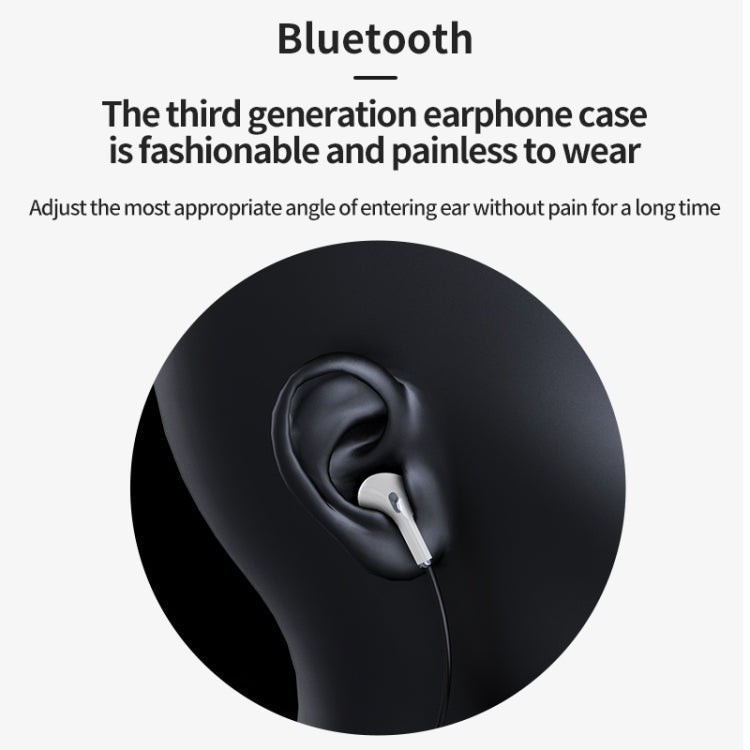 M60 8D Surround Sound Casque Bluetooth 5.1 monté sur le cou sans fil Prise en charge du mode MP3 de la carte TF (Rose)