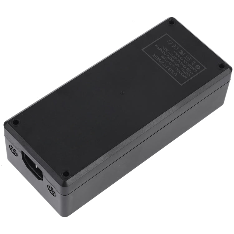 100W 24 ports USB Station de charge rapide Chargeur intelligent avec indicateur LED AC 100-240V US Plug (Noir)