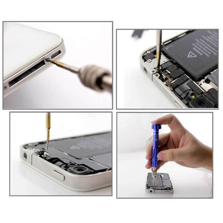 Kit de Herramientas abiertas de Reparación de Destornilladores Profesionales 6 en 1 Para iPhone 6S y 6S Plus