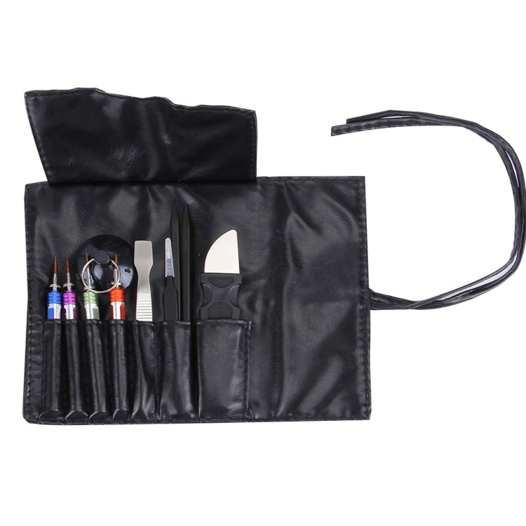 Fitting Professional Screwdriver Repair Open Tools Kit with Rolled Leather Pouch For iPhone 7 and 7 Plus