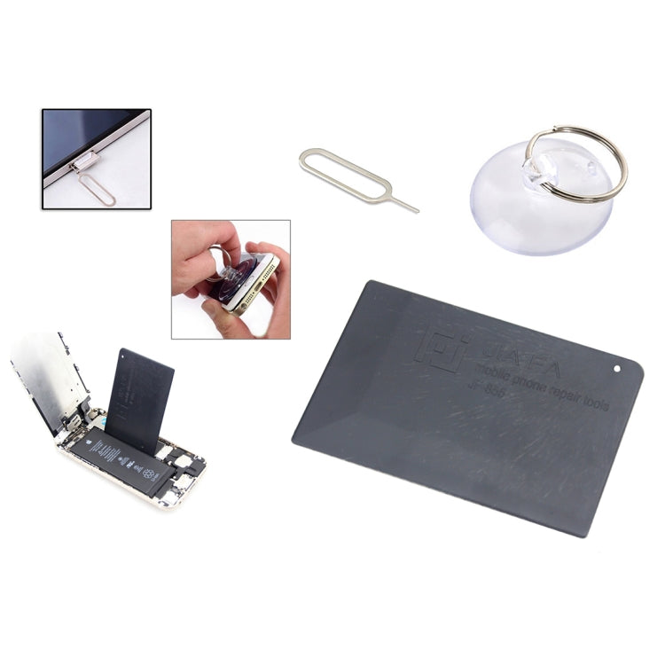 JF-8135 Kit d'outils de réparation de démontage dédié pour iPhone métal + plastique