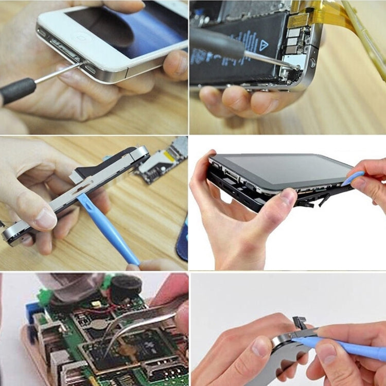 Ensemble d'outils ouverts de réparation de tournevis professionnel 60 en 1 avec adaptateur de carte SIM pour téléphones mobiles
