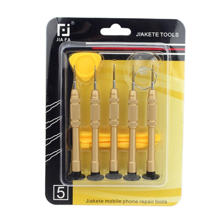 JF-8140 Kit d'outils de réparation de démontage dédié pour iPhone 10 en 1 métal + plastique