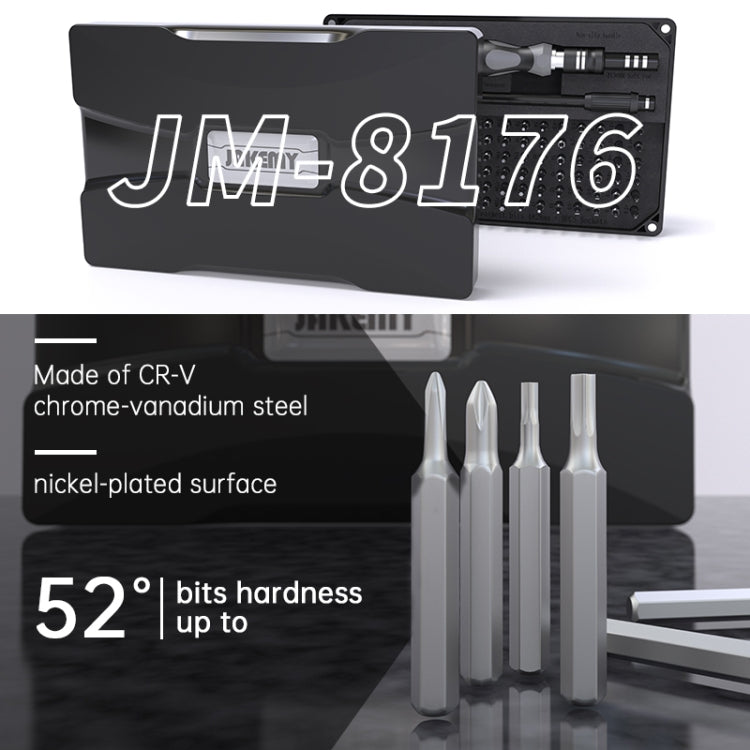 JAKEMY JM-8176 106 en 1 Kit de Herramientas de desMontaje y Reparación de Teléfonos Móviles Para Reloj