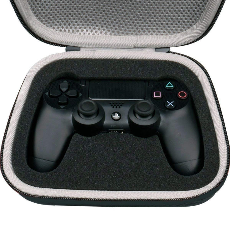 Sac de rangement antichoc en nylon pour manette de jeu sans fil Bluetooth pour manette PS4 (noir)