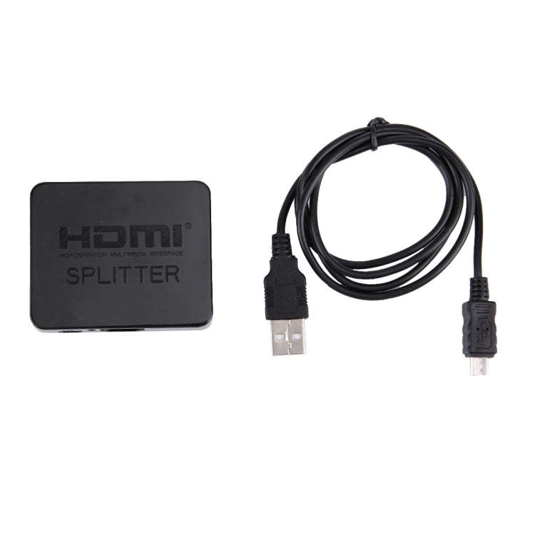 Splitter HDMI 4K HDMI Switch Aluminium Répartiteur HDMI 1 Entrée 2 Sorties  Af