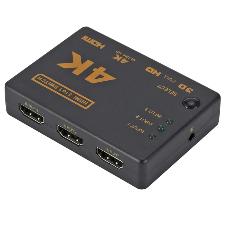 Commutateur HDMI ZMT10 Commutateur vidéo 3D Full HD 3 en 1 sortie 4K