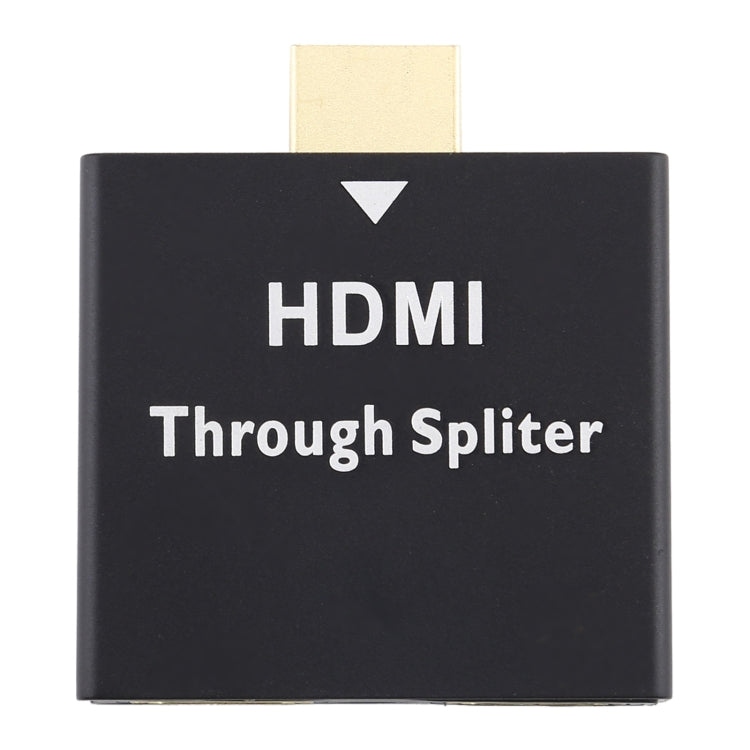 1 to 2 HDMI Aluminum Alloy Pass Through Splitter