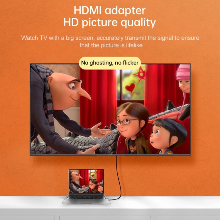 Adaptateur HDMI mâle vers mâle plaqué or (noir)