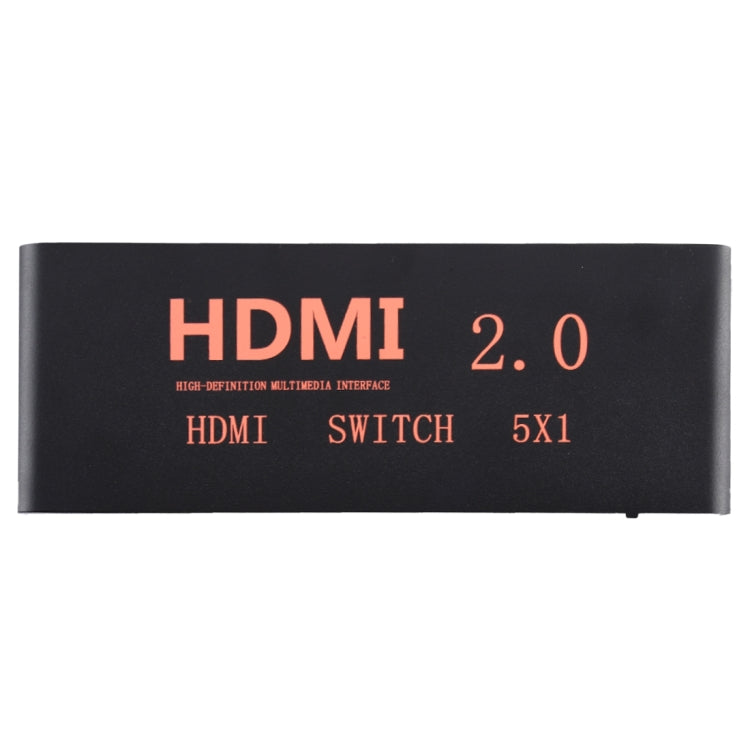 Commutateur HDMI 2.0 5X1 4K/60Hz avec prise UE de télécommande