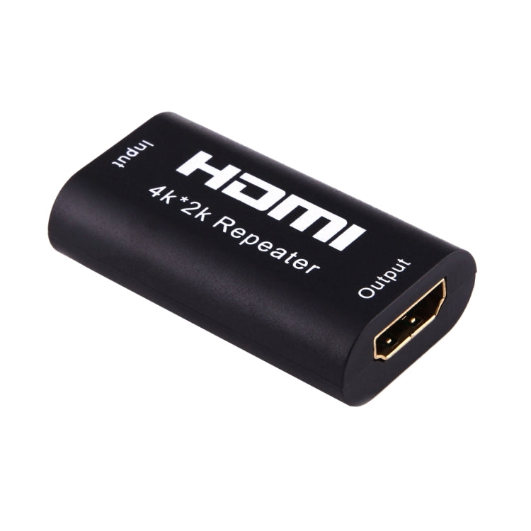 Mini 2160P Full HD HDMI 1.4b Amplifier Repeater Support 4K x 2K 3D (Black)
