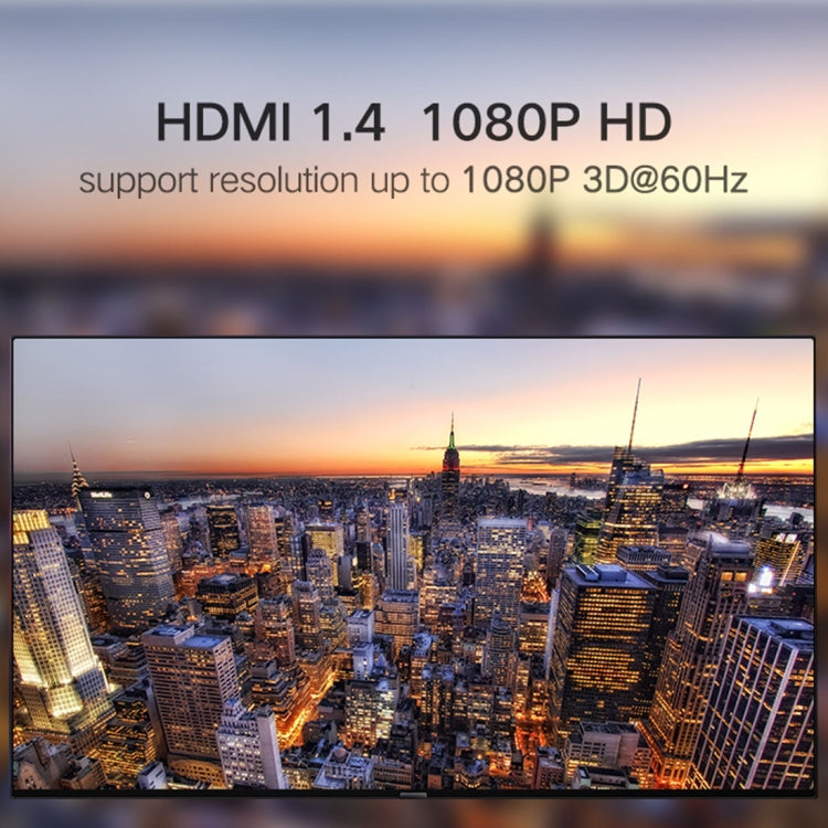 UVerde HD 1080P 3 entrées vers 1 sortie HDMI 1.4 Splitter HDMI Port Switcher