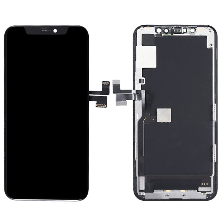 Écran LCD en matériau Oled et ensemble complet de numériseur avec cadre pour iPhone 11 Pro (noir)