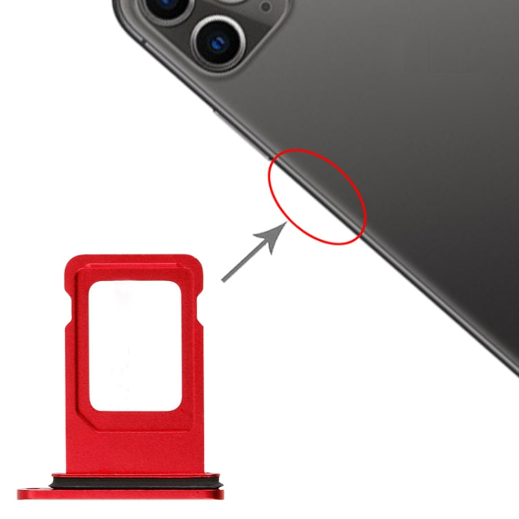 Plateau de carte SIM pour iPhone 11 (Rouge)