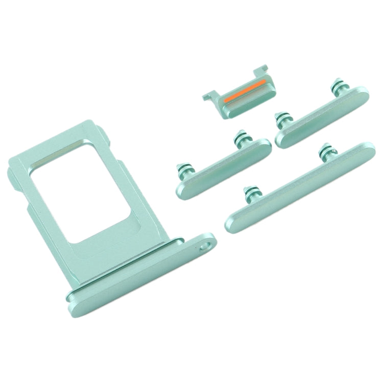 SIM Card Tray + Side Key for iPhone 11 (Green)