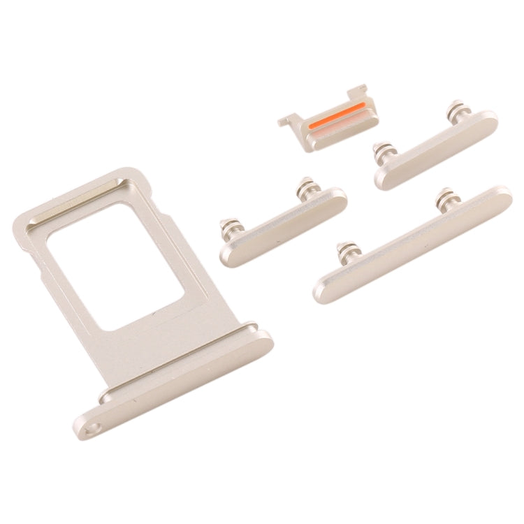 SIM Card Tray + Side Key for iPhone 11 (White)