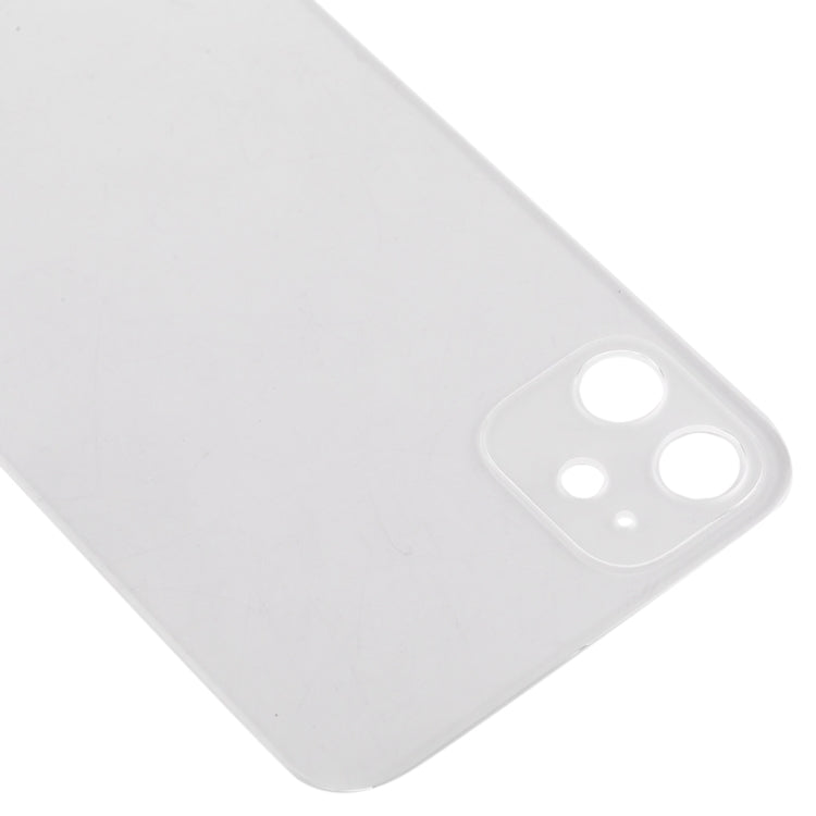Transparent Frosted Glass Battery Cover for iPhone 11 (Transparent)