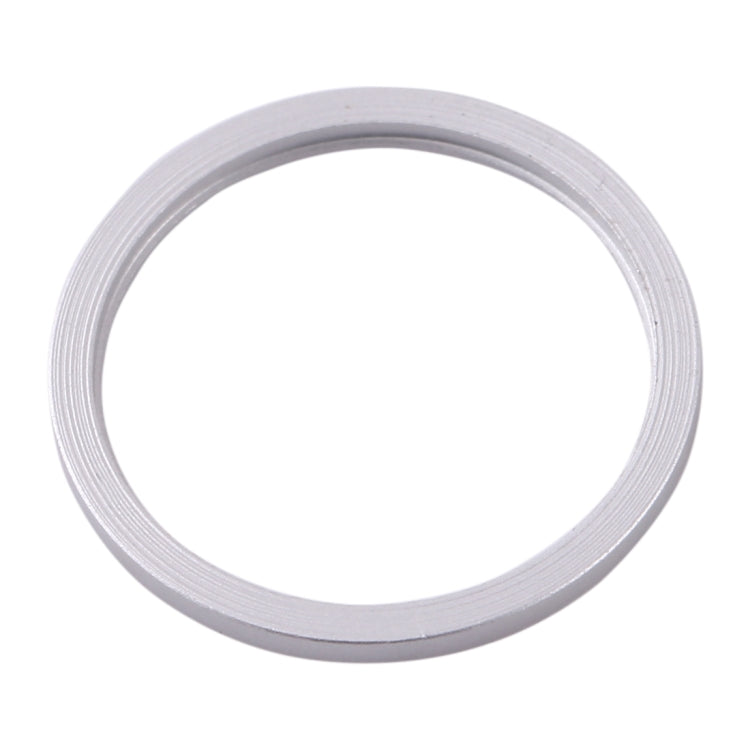 2 Pieces Back Camera Glass Lens Metal Protective Hoop Ring for iPhone 11 (Silver)