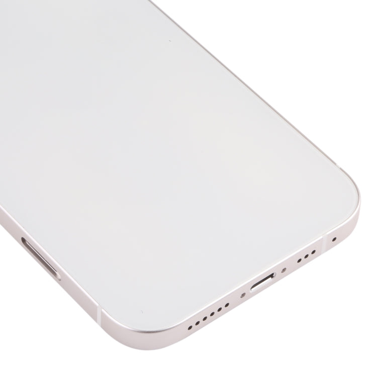 Cubierta de la Carcasa Trasera con Imitación de iPhone 13 Pro Para iPhone 11 (Blanco)