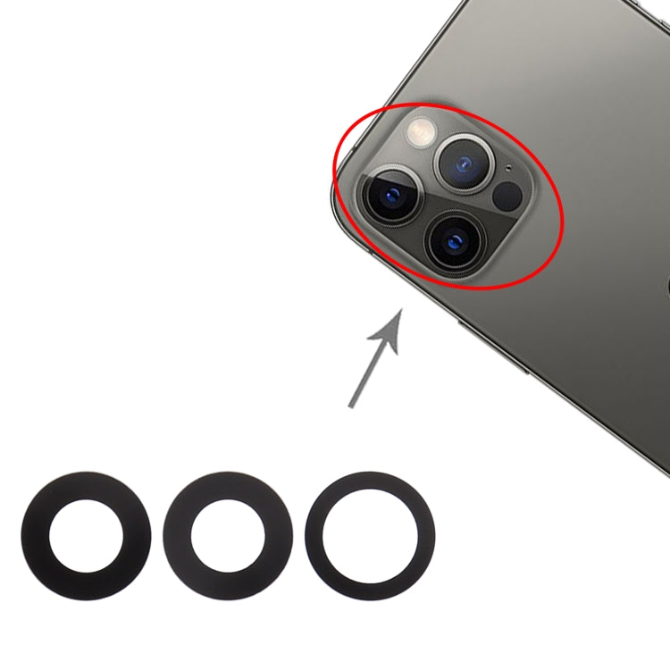 Objectif de caméra arrière pour iPhone 12 Pro