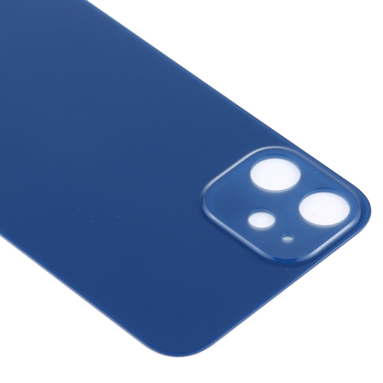 Couvercle de batterie arrière de remplacement facile pour iPhone 12 (bleu)