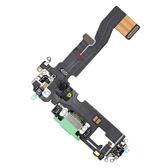 Câble flexible de port de charge pour iPhone 12 (vert)